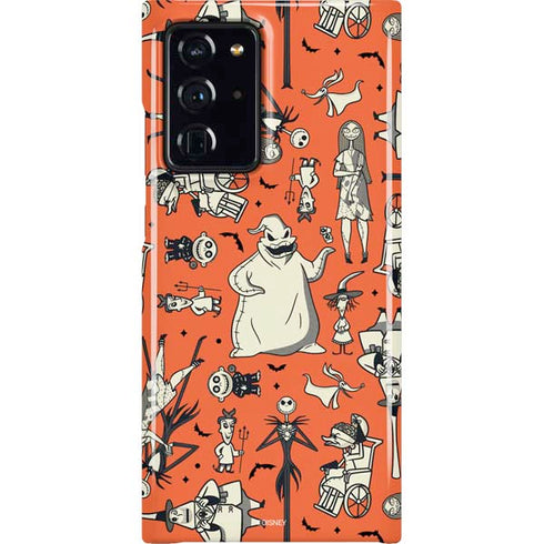 Disney The Nightmare Before Christmas Character Pattern print Galaxy Note20 Ultra 5G Lite Case