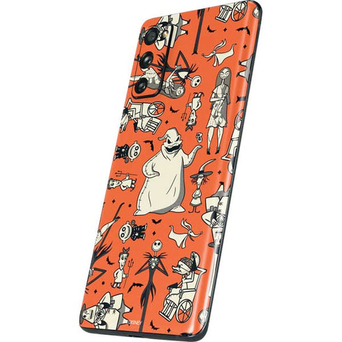 Disney The Nightmare Before Christmas Character Pattern print Galaxy S20 Fan Edition Skin