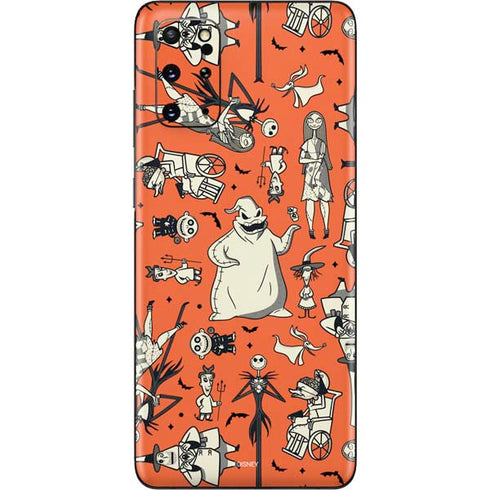 Disney The Nightmare Before Christmas Character Pattern print Galaxy S20 Plus Skin