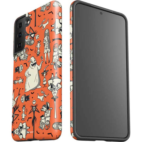 Disney The Nightmare Before Christmas Character Pattern print Galaxy S21 FE Pro Case