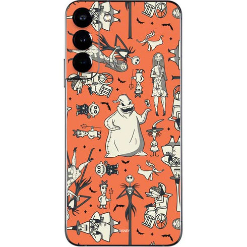 Disney The Nightmare Before Christmas Character Pattern print Galaxy S22 Plus Skin