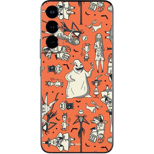 Disney The Nightmare Before Christmas Character Pattern print Galaxy S22 Skin