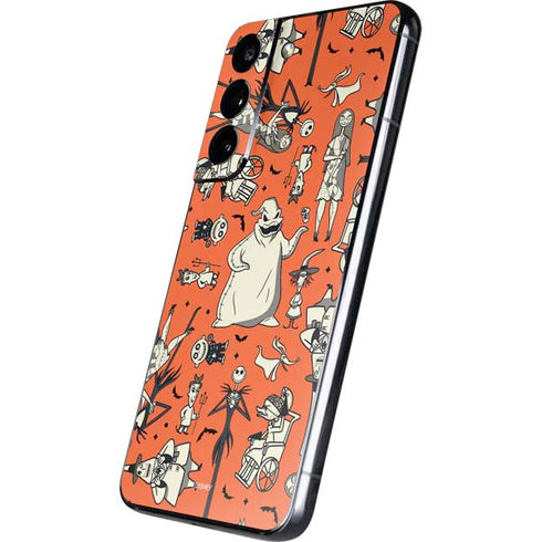 Disney The Nightmare Before Christmas Character Pattern print Galaxy S22 Skin