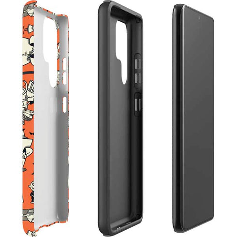Disney The Nightmare Before Christmas Character Pattern print Galaxy S22 Ultra Pro Case