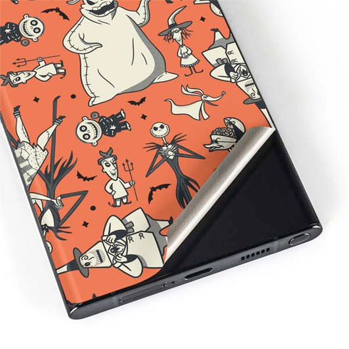 Disney The Nightmare Before Christmas Character Pattern print Galaxy S22 Ultra Skin