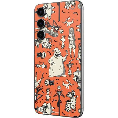 Disney The Nightmare Before Christmas Character Pattern print Galaxy S23 FE Skin