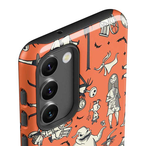 Disney The Nightmare Before Christmas Character Pattern print Galaxy S23 Plus Pro Case