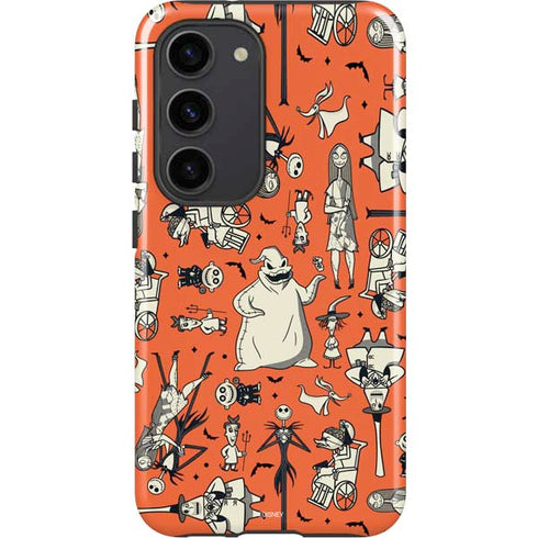 Disney The Nightmare Before Christmas Character Pattern print Galaxy S23 Pro Case
