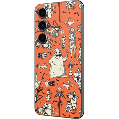 Disney The Nightmare Before Christmas Character Pattern print Galaxy S23 Skin