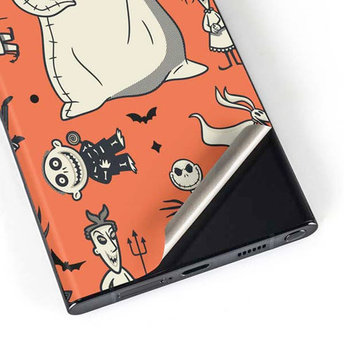 Disney The Nightmare Before Christmas Character Pattern print Galaxy S23 Ultra Skin