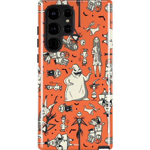 Disney The Nightmare Before Christmas Character Pattern print Galaxy S24 Ultra Impact Case
