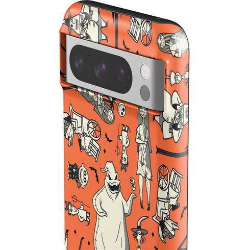 Disney The Nightmare Before Christmas Character Pattern print Google Pixel 8 Pro Impact Case