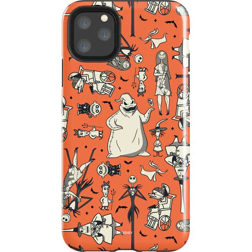 Disney The Nightmare Before Christmas Character Pattern print iPhone 11 Pro Max Impact Case