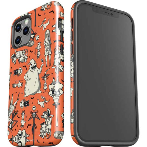 Disney The Nightmare Before Christmas Character Pattern print iPhone 12 Pro Impact Case