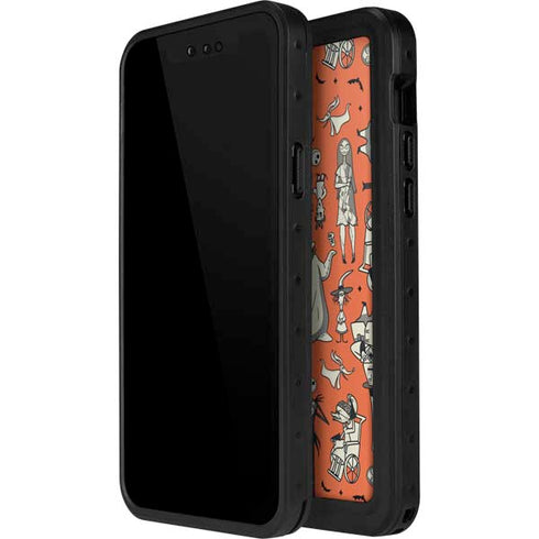 Disney The Nightmare Before Christmas Character Pattern print iPhone 15 Plus Waterproof Case