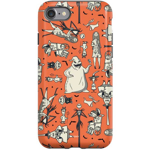 Disney The Nightmare Before Christmas Character Pattern print iPhone SE (2nd & 3rd Gen) Pro Case