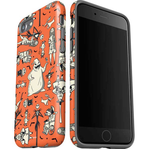 Disney The Nightmare Before Christmas Character Pattern print iPhone SE (2nd & 3rd Gen) Pro Case