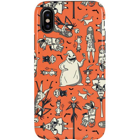 Disney The Nightmare Before Christmas Character Pattern print iPhone X Pro Case