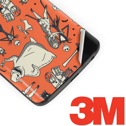 Disney The Nightmare Before Christmas Character Pattern print Moto G6 Skin