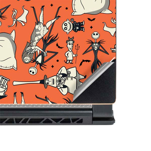 Disney The Nightmare Before Christmas Character Pattern print MSI GS65 Stealth Laptop Skin