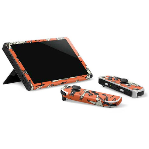 Disney The Nightmare Before Christmas Character Pattern print Nintendo Switch OLED (2021) Skin