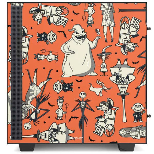 Disney The Nightmare Before Christmas Character Pattern print NZXT H510 Compact ATX Mid-Tower Case Skin