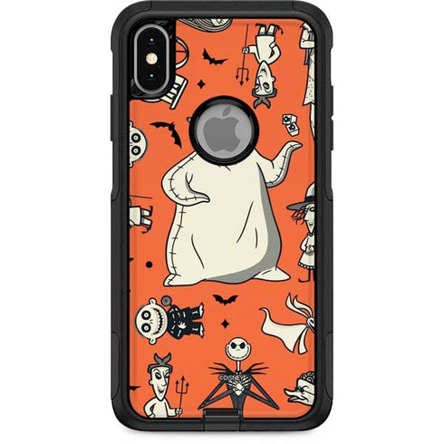 Disney The Nightmare Before Christmas Character Pattern print Otterbox Commuter iPhone Skin