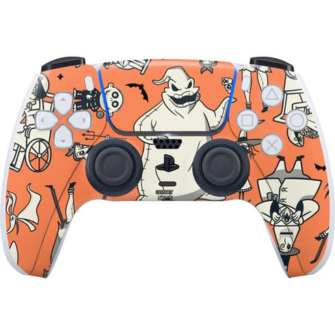 Disney The Nightmare Before Christmas Character Pattern print PS5 Controller Skin