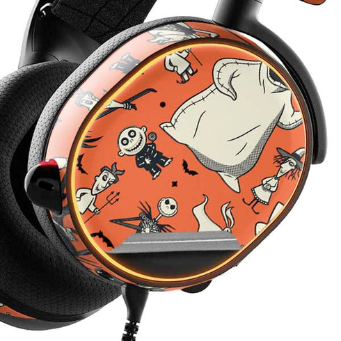 Disney The Nightmare Before Christmas Character Pattern print SteelSeries Arctis 3 Skin