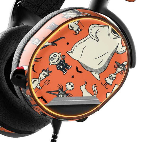 Disney The Nightmare Before Christmas Character Pattern print SteelSeries Arctis 5 Skin