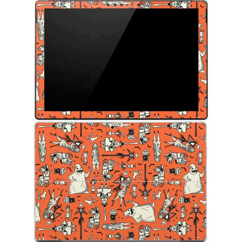 Disney The Nightmare Before Christmas Character Pattern print Surface Pro 4 Skin