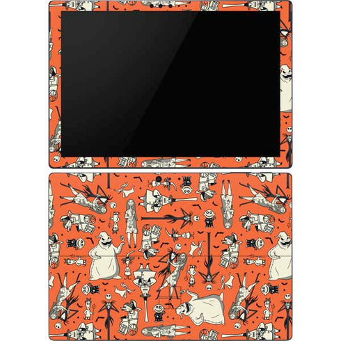 Disney The Nightmare Before Christmas Character Pattern print Surface Pro 6 Skin