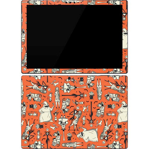Disney The Nightmare Before Christmas Character Pattern print Surface Pro 7 Skin