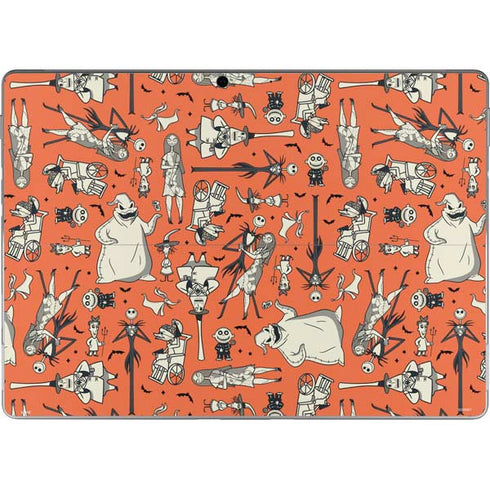 Disney The Nightmare Before Christmas Character Pattern print Surface Pro 8 Skin