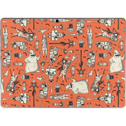 Disney The Nightmare Before Christmas Character Pattern print Surface Pro 9 Skin