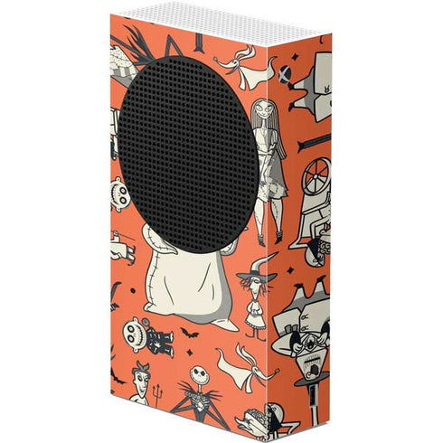 Disney The Nightmare Before Christmas Character Pattern print Xbox Series S Console Skin