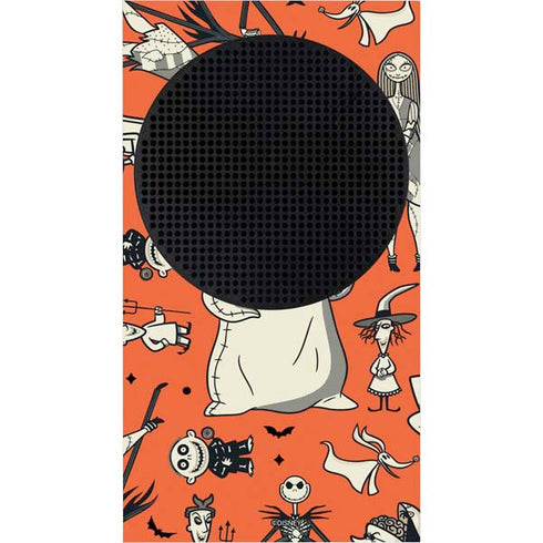 Disney The Nightmare Before Christmas Character Pattern print Xbox Series S Console Skin