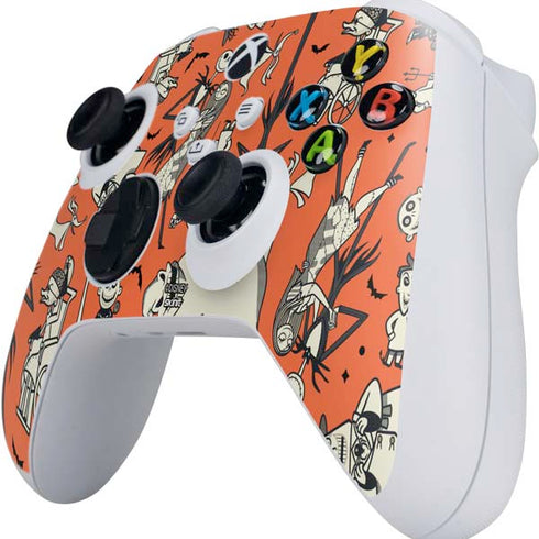 Disney The Nightmare Before Christmas Character Pattern print Xbox Series S Controller Skin
