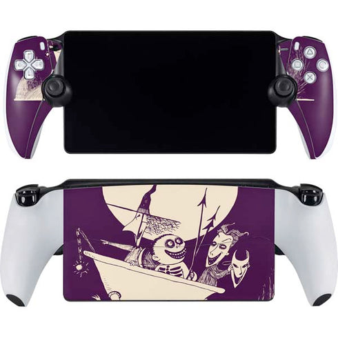Disney The Nightmare Before Christmas Lock Shock and Barrel Art PlayStation Portal Remote Player Skin