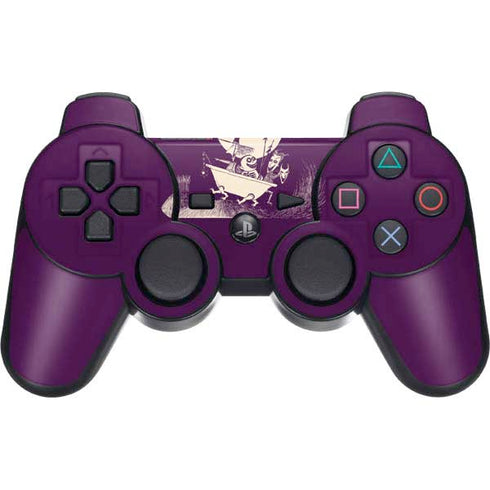 Disney The Nightmare Before Christmas Lock Shock and Barrel Art PS3 Dual Shock wireless controller Skin