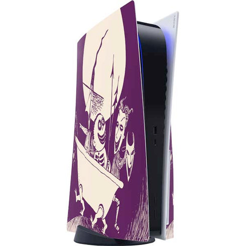 Disney The Nightmare Before Christmas Lock Shock and Barrel Art PS5 Console Skin
