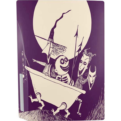 Disney The Nightmare Before Christmas Lock Shock and Barrel Art PS5 Console Skin
