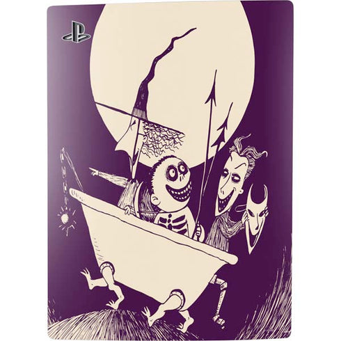 Disney The Nightmare Before Christmas Lock Shock and Barrel Art PS5 Digital Edition Console Skin
