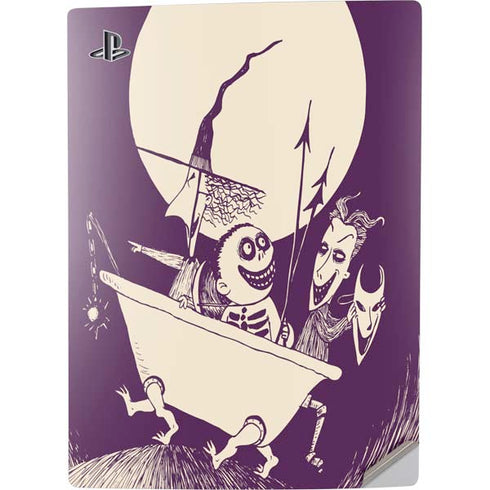 Disney The Nightmare Before Christmas Lock Shock and Barrel Art PS5 Digital Edition Console Skin