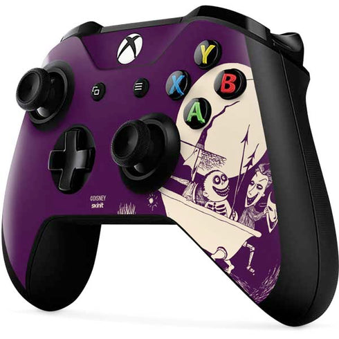 Disney The Nightmare Before Christmas Lock Shock and Barrel Art Xbox One X Controller Skin