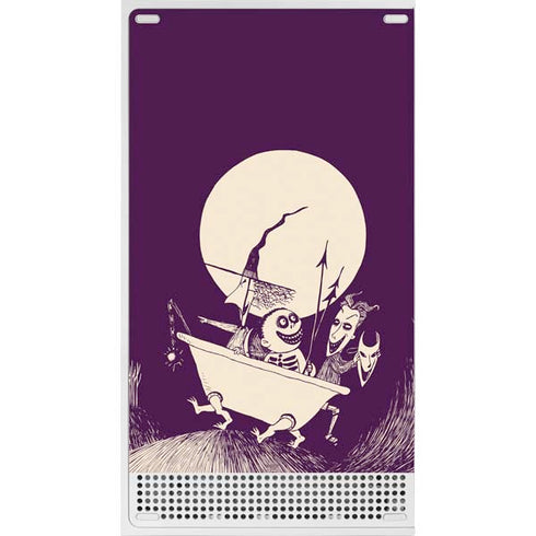 Disney The Nightmare Before Christmas Lock Shock and Barrel Art Xbox Series S Skins