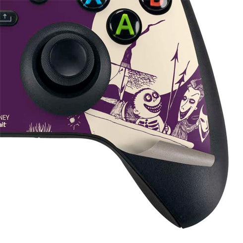 Disney The Nightmare Before Christmas Lock Shock and Barrel Art Xbox Series X Bundle Skin