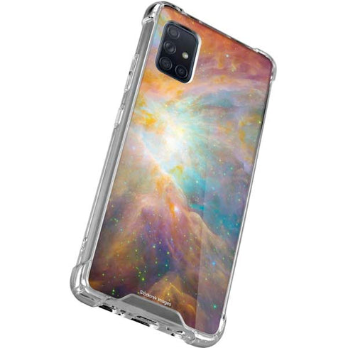 The Orion Nebula Galaxy A51 5G Clear Case