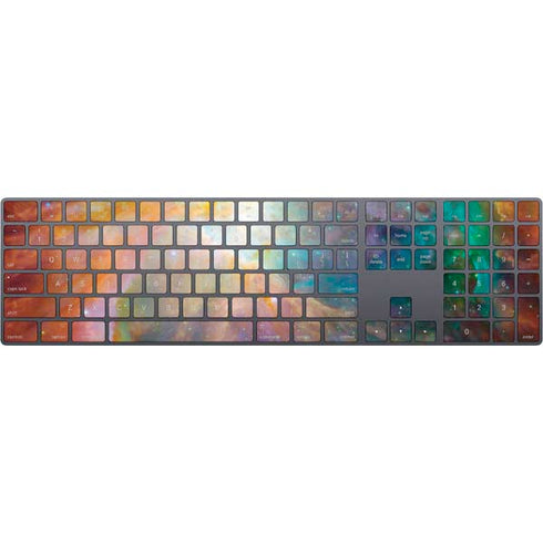 The Orion Nebula Magic Keyboard with Numeric Keypad Skin