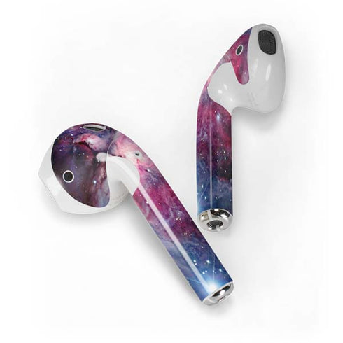 The Orion Nebula Pink Apple AirPods Skin